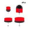 UNTIOR Drill Brush Attachment Set Power Scrubber Brush Bathroom Cleaning Kit with Extender Multipurpose Clean for Kitchen Grout