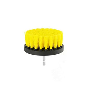 Power Scrubber Brush Set For Bathroom Drill Scrubber Brush For Cleaning Cordless Drill Attachment Kit Power Scrub Yellow