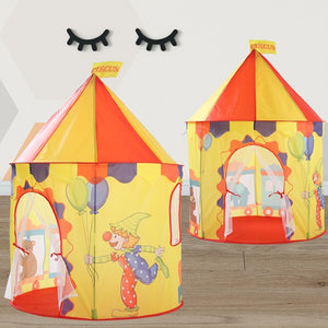 135CM Kids Play Tent Ball Pool Tent Boy Girl Princess Castle Portable Indoor Outdoor Baby Play Tents House Hut For Kids Toys