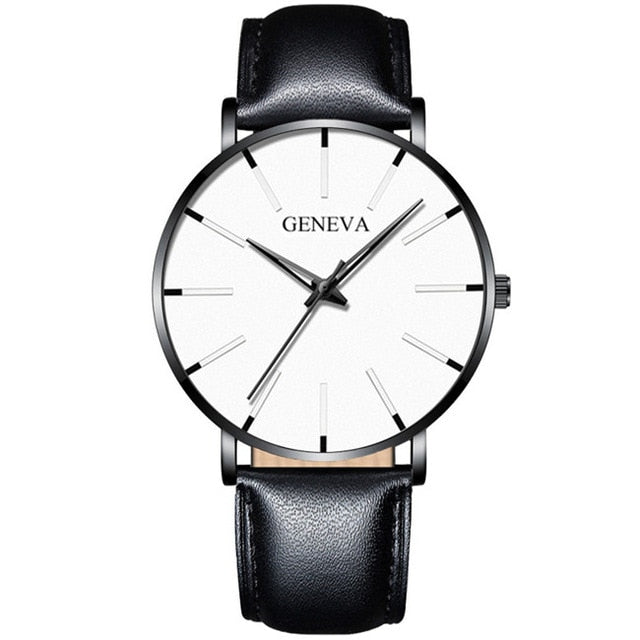 Minimalist Men's Fashion Ultra Thin Watch