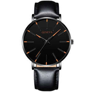 Minimalist Men's Fashion Ultra Thin Watch