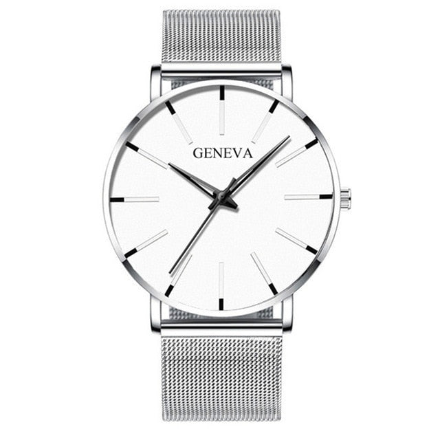 Minimalist Men's Fashion Ultra Thin Watch