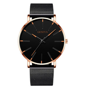 Minimalist Men's Fashion Ultra Thin Watch