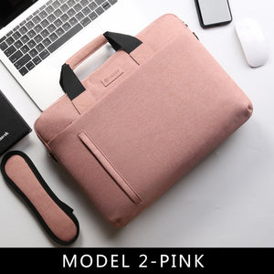 Laptop Bag 13.3 14 15.6 17.3 Inch Waterproof Notebook Bag for Macbook Air Pro 13 15 Computer Shoulder Handbag Briefcase Bag