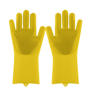 Magic Silicone Dishwashing Gloves