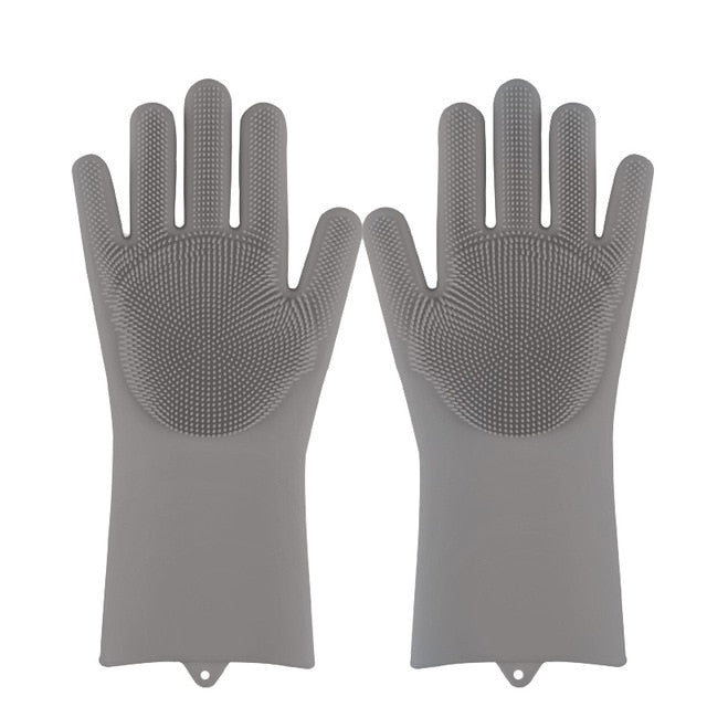 Magic Silicone Dishwashing Gloves