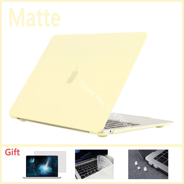 2020 New Laptop Case For Macbook Air 13 A1466 A1932 A2179 Touch bar/ID,Air pro retina 11 12 13 15 16 inch A1706 A2159 A2251A2289