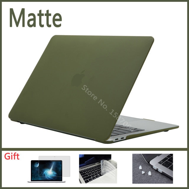 2020 New Laptop Case For Macbook Air 13 A1466 A1932 A2179 Touch bar/ID,Air pro retina 11 12 13 15 16 inch A1706 A2159 A2251A2289