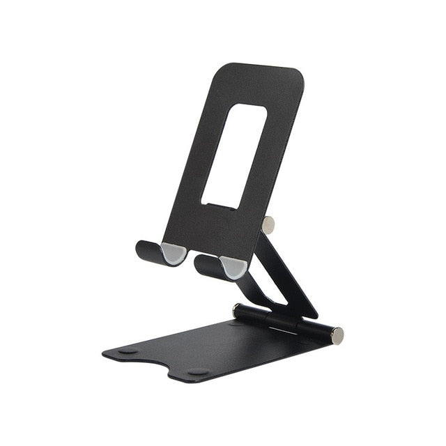 Alloy Metal Phone Holder Desktop Tablet Holder Table Cell Foldable Extend Support Desk Stand Adjustable For iPhone iPad