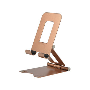 Alloy Metal Phone Holder Desktop Tablet Holder Table Cell Foldable Extend Support Desk Stand Adjustable For iPhone iPad