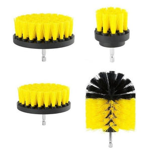 4/5/11/12pc Power Scrubber Brush Drill Brush Clean for Bathroom Surfaces Tub Shower Tile Grout Cordless Power Scrub Cleaning Kit