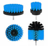 4/5/11/12pc Power Scrubber Brush Drill Brush Clean for Bathroom Surfaces Tub Shower Tile Grout Cordless Power Scrub Cleaning Kit