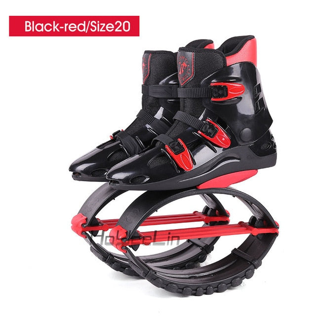 Fitness kangaroo jumping Shoes Unisex Outdoor Bounce Sports Jump Shoes Jumping Boots New Style Size 19/20